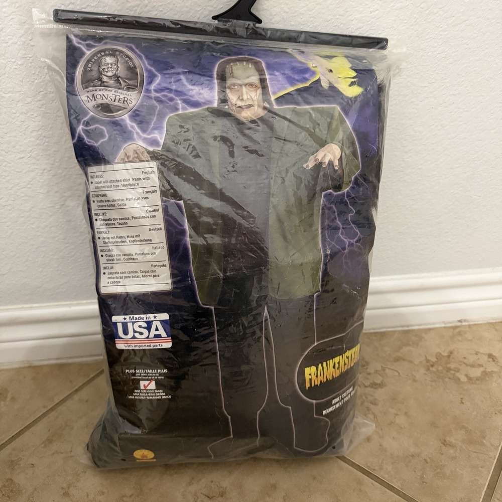 Vintage Universal Studios Frankenstein Monster Halloween Costume – Plus Size.